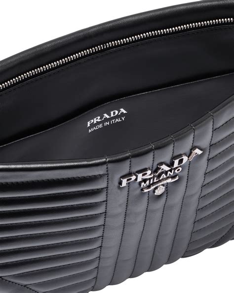 prada diagramme leather clutch|Diagramme Prada Bags .